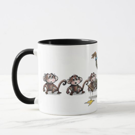 Mug Trop de singes (Gauche)