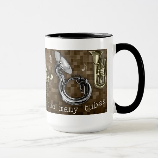 Mug Trop de tubas (Droite)