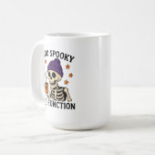 Mug Trop effrayant pour fonctionner (Devant gauche)