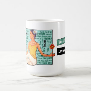 Mug Trop gracieuse pour trébucher, fille fabuleuse ave