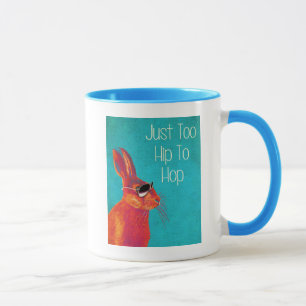 Mug Trop Hip Pour Hop Blue