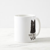 Mug Trop Intelligent Pour Vous Mudi (Devant droit)