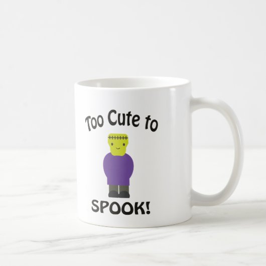 Mug Trop mignon À Parler - Frankenstein (Droite)