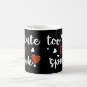 Mug trop mignon pour effrayer halloween (Centre)