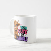 Mug Trop mignon pour être manipulé (Devant gauche)