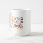 Mug Trop mignon pour parler Halloween (Devant gauche)