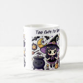 Mug Trop mignon pour Spook-Halloween (Devant droit)