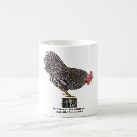 Mug Trop ordonné pour manger ! - Coq (Centre)