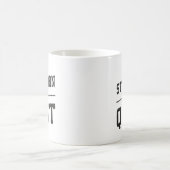 Mug Trop Têtu Pour Quitter - Gym, Hustle, Succès, Grin (Centre)