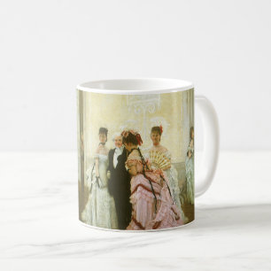 Mug Trop tôt par James Tissot, Art victorien antique