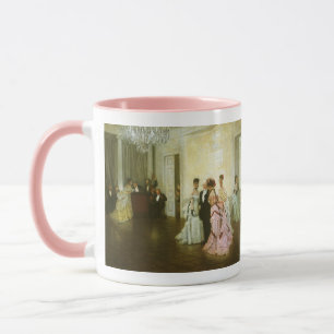 Mug Trop tôt par James Tissot, art victorien Vintage