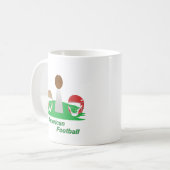 Mug Trophée avec casques de football américain (Devant gauche)
