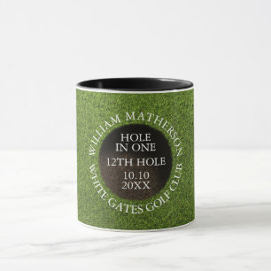 Mug Trophée de Golf Personnalisé pour un Trou en Un