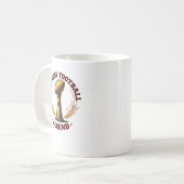 Mug Trophée de la légende du football Imaginaire Tee (Devant gauche)