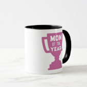 Mug Trophée de la Mère de l'Année Design (Devant droit)