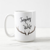 Mug Trophée Femme Horns fun (Gauche)