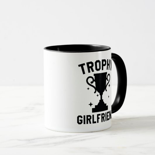 Mug Trophée Girlfriend (Devant droit)