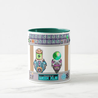 Mug Trophée hebdomadaire Batteries de synthèse et étoi