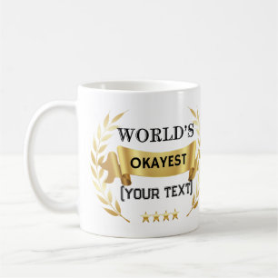 Mug Trophée Personnalisé pour la Personne Moyenne