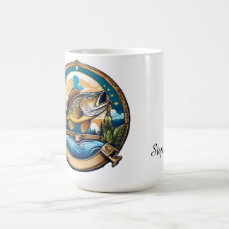 Mug Trophy Bass Bondissant Pour Le Dîner
