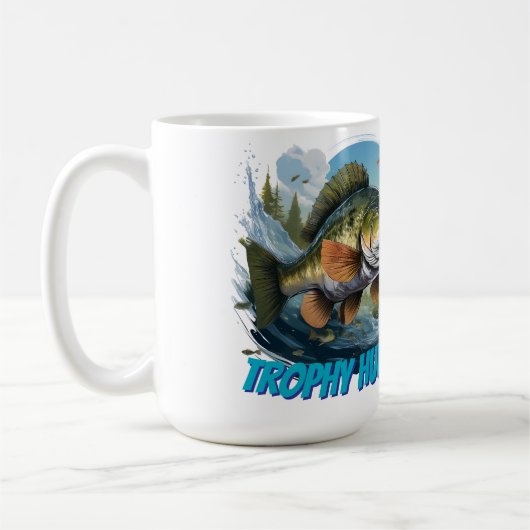 Mug Trophy Bass Hunter Customizable  (Gauche)
