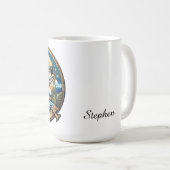 Mug Trophy Bass Leaping For Dinner (Devant droit)