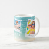 Mug Tropical Beach Sand is the New Snow Photo (Devant droit)