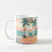 Mug Tropical Beach Sunset (Gauche)