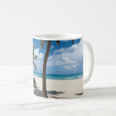 Mug Tropical Beaches | Anguilla Beach, Palm Tree (Devant droit)