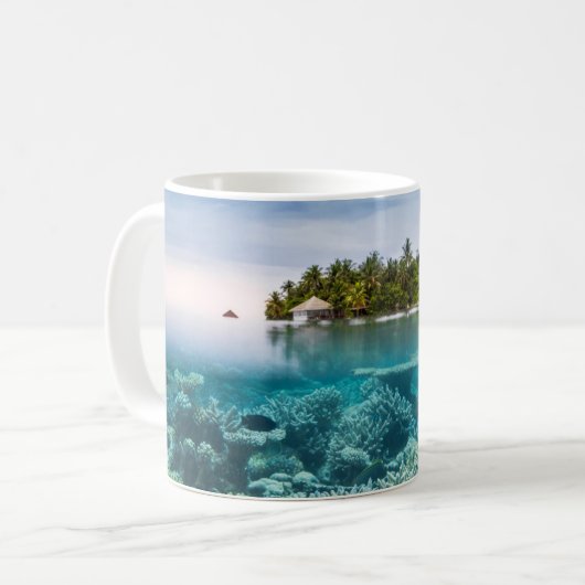 Mug Tropical Beaches | Ari Atoll Maldives (Devant gauche)