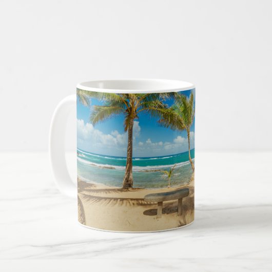 Mug Tropical Beaches | Kuau Cove Beach, Maui Hawaii (Devant gauche)