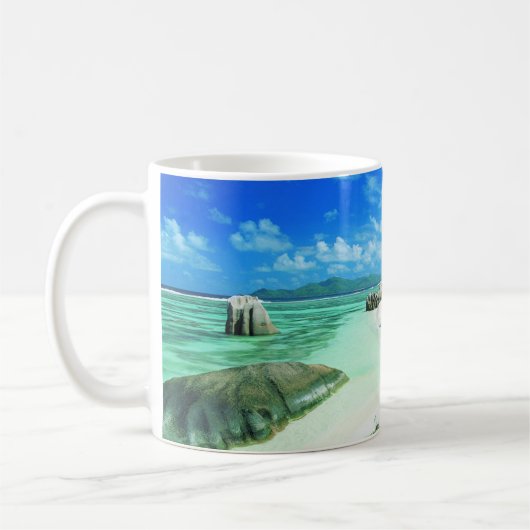Mug Tropical Beaches | La Digue Island (Gauche)
