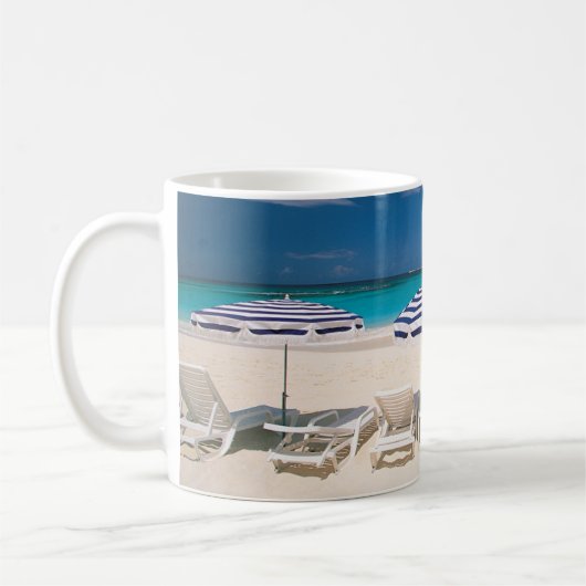 Mug Tropical Beaches | Tropical Beach Anguilla (Gauche)