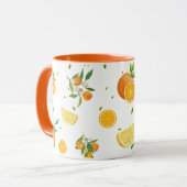 Mug Tropical Citrus SUMMER Orange lemon Slice (Devant gauche)