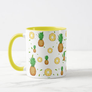 Mug TROPICAL ÉTÉ Aiguille FRUITS motif de tranche