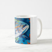 Mug Tropical Fish Painting - Beach Home Decor (Devant droit)