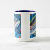 Mug Tropical Fish Painting - Beach Home Decor (Centre)