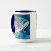 Mug Tropical Fish Painting - Beach Home Decor (Devant gauche)