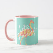 Mug Tropical Flamingle Flamant rose & ananas (Gauche)