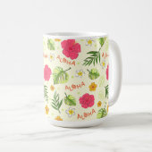 Mug Tropical Fleur d'Hibiscus Hawaïen (Devant droit)