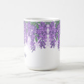 Mug Tropical floral Bouchon de nom personnalisé (Centre)