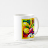 Mug Tropical Fruits Pianting. Commandez dès maintenant (Devant droit)