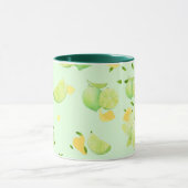 Mug Tropical Green Citrus SUMMER Orange lemon Slice (Centre)