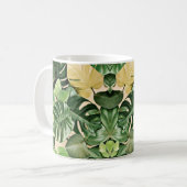 Mug Tropical/hawaïen/feuille (Devant gauche)