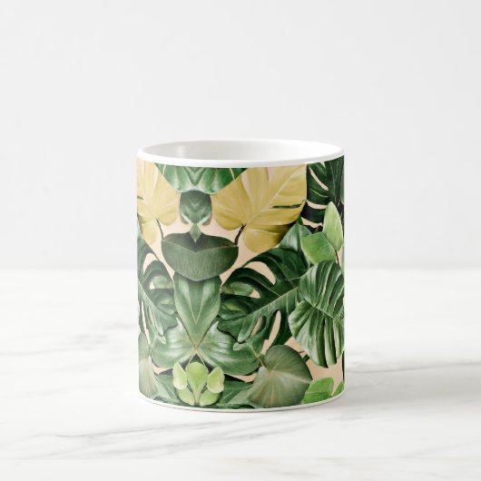 Mug Tropical/hawaïen/feuille (Centre)