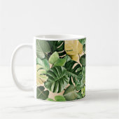 Mug Tropical/hawaïen/feuille (Gauche)