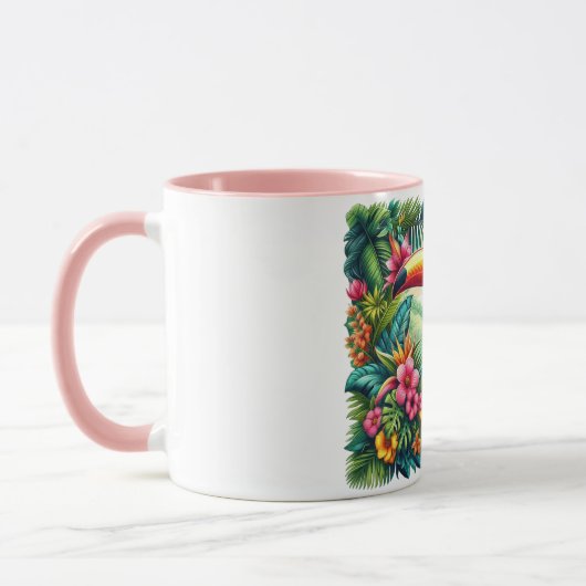 Mug Tropical/Jungle Toucan bird Brazil (Gauche)
