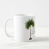 Mug Tropical Palm Tree Chic Personnel (Gauche)