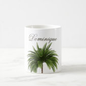 Mug Tropical Palm Tree Chic Personnel (Centre)