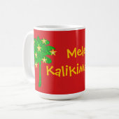 Mug Tropical Palm Tree Stars Personalized  (Devant gauche)